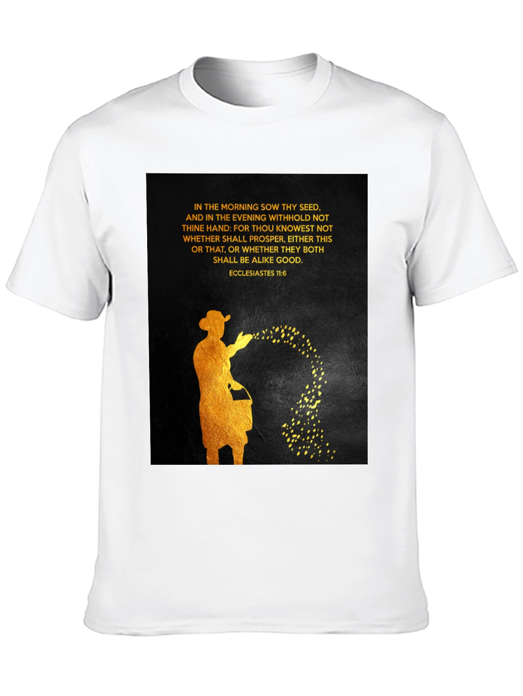 Inspirational Graphic Tee - Sow Thy Seed