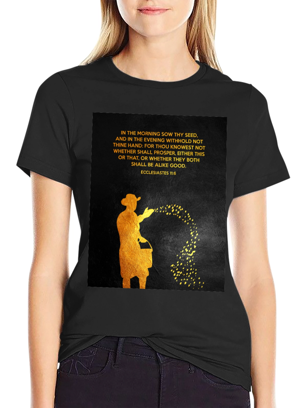 Inspirational Graphic Tee - Sow Thy Seed