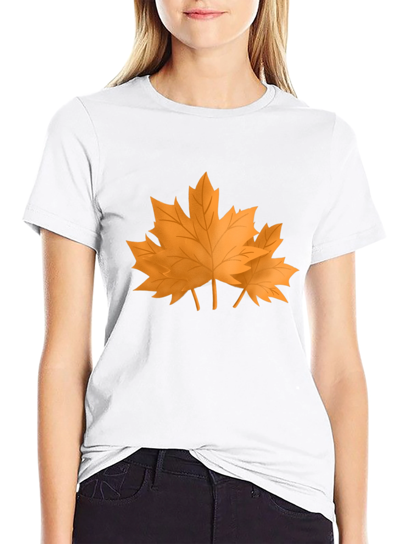 Maple Leaf Graphic T-Shirt