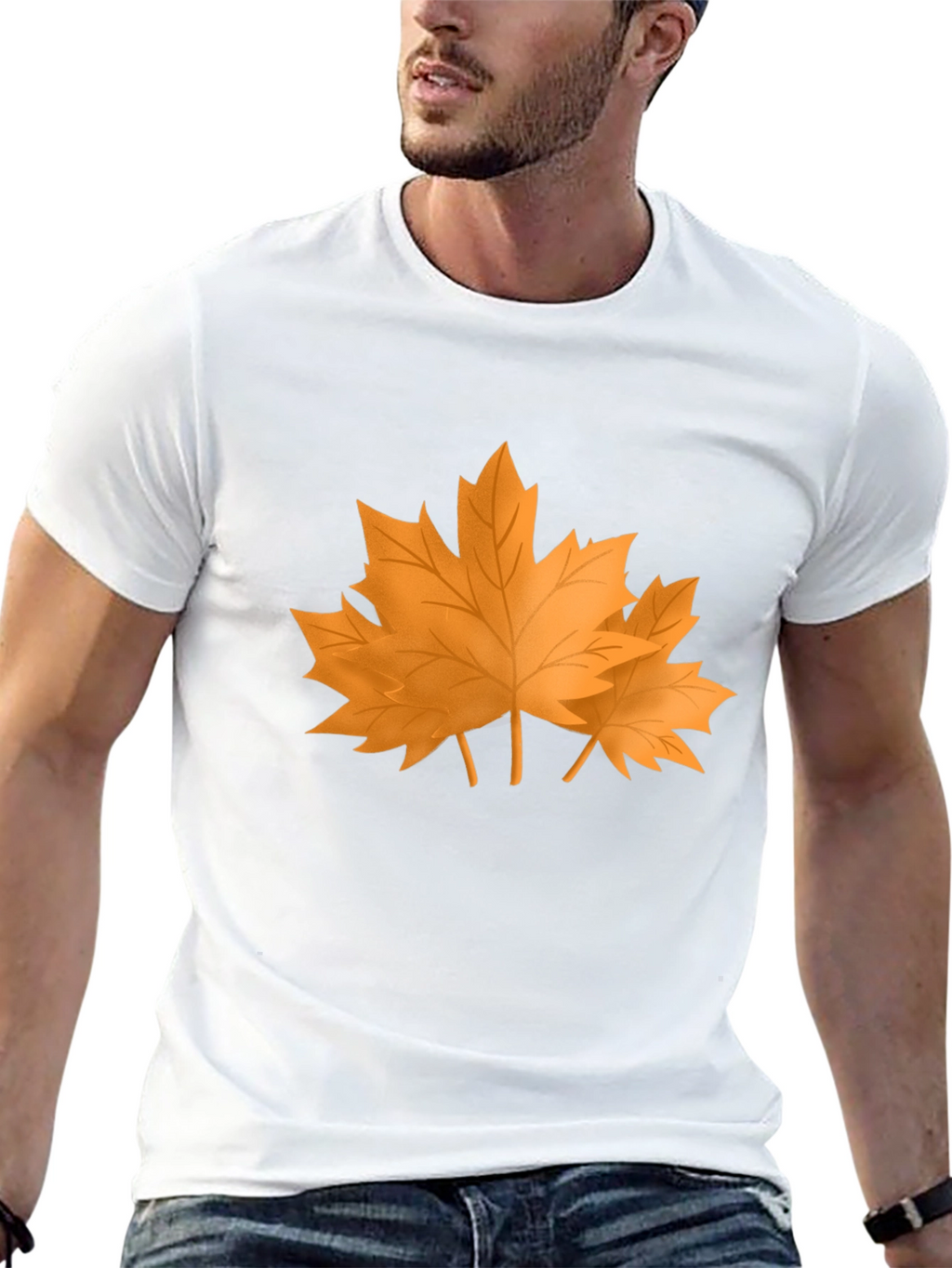 Maple Leaf Graphic T-Shirt