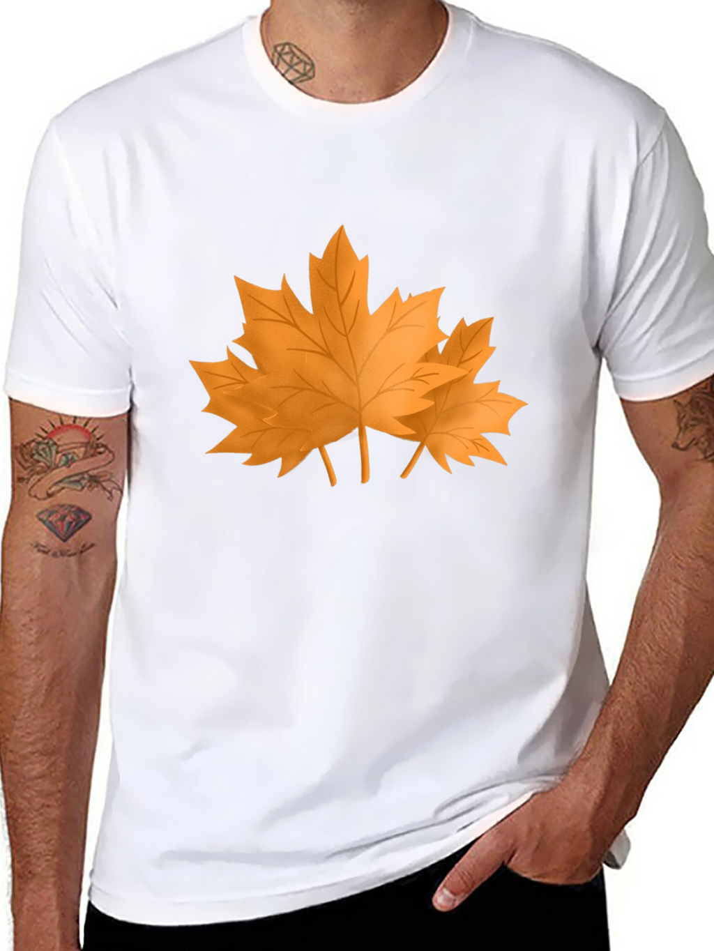 Maple Leaf Graphic T-Shirt