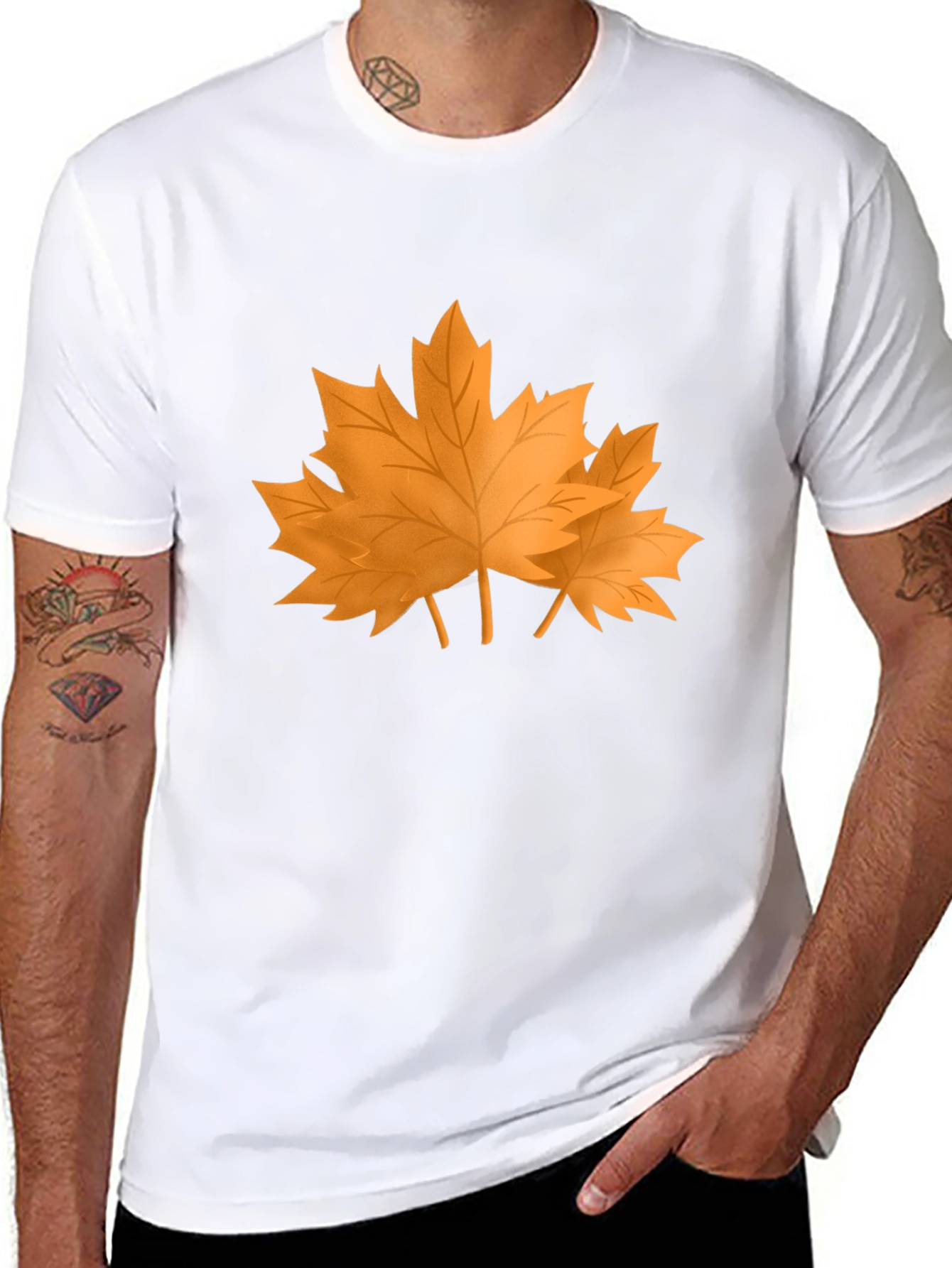 Maple Leaf Graphic T-Shirt