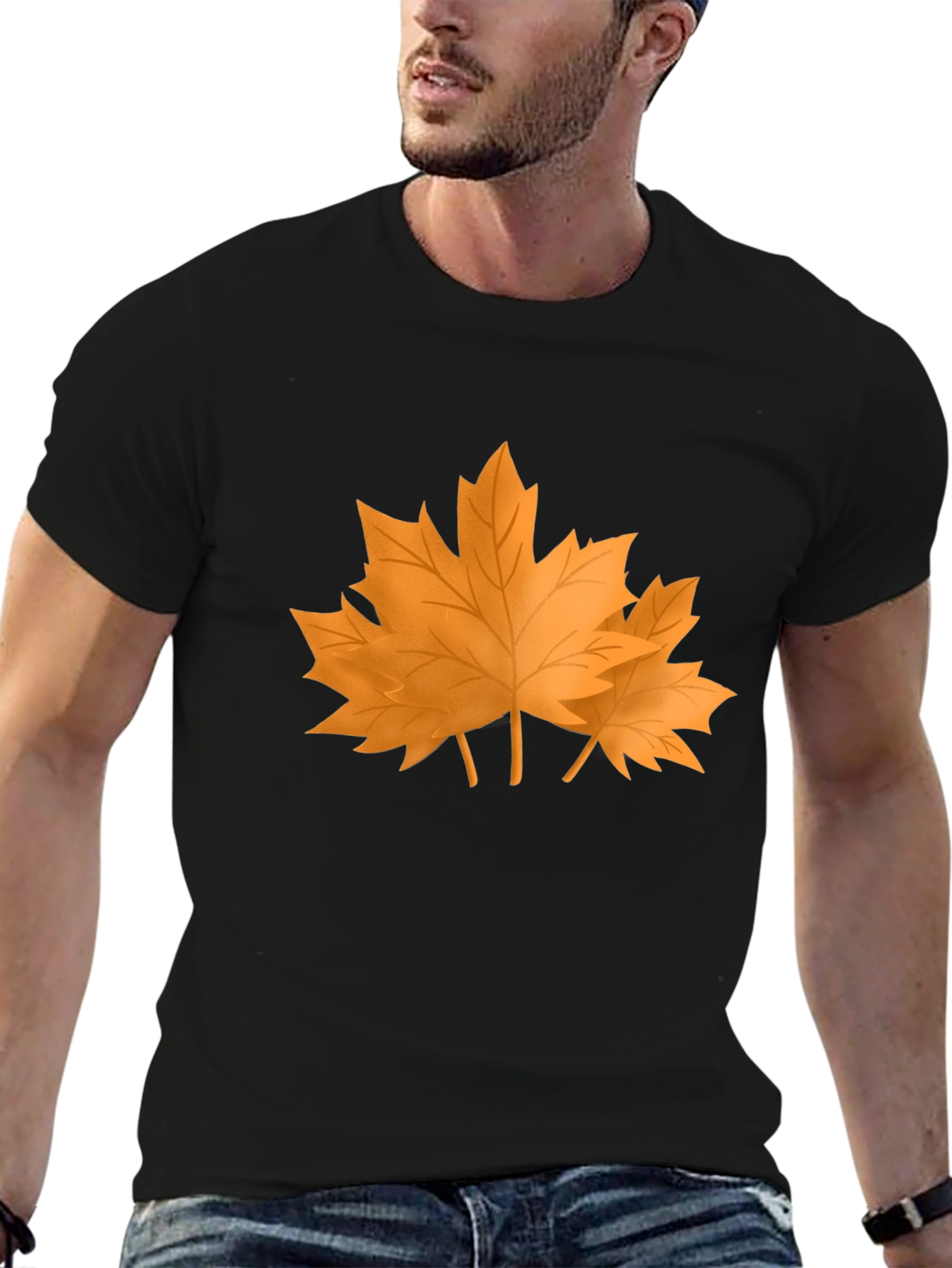 Maple Leaf Graphic T-Shirt