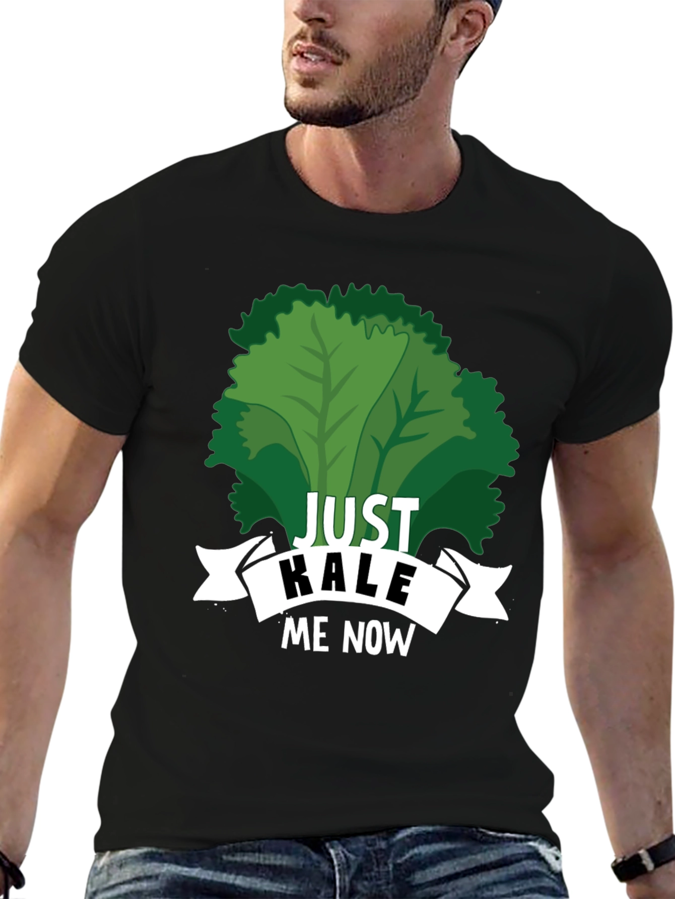 Just Kale Me Now Funny Vegan T-Shirt