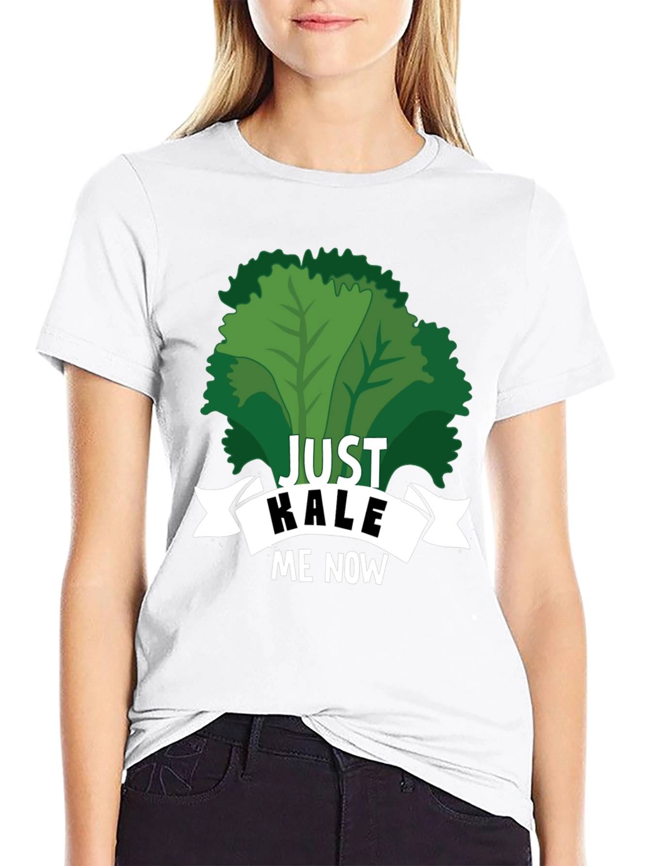 Just Kale Me Now Funny Vegan T-Shirt