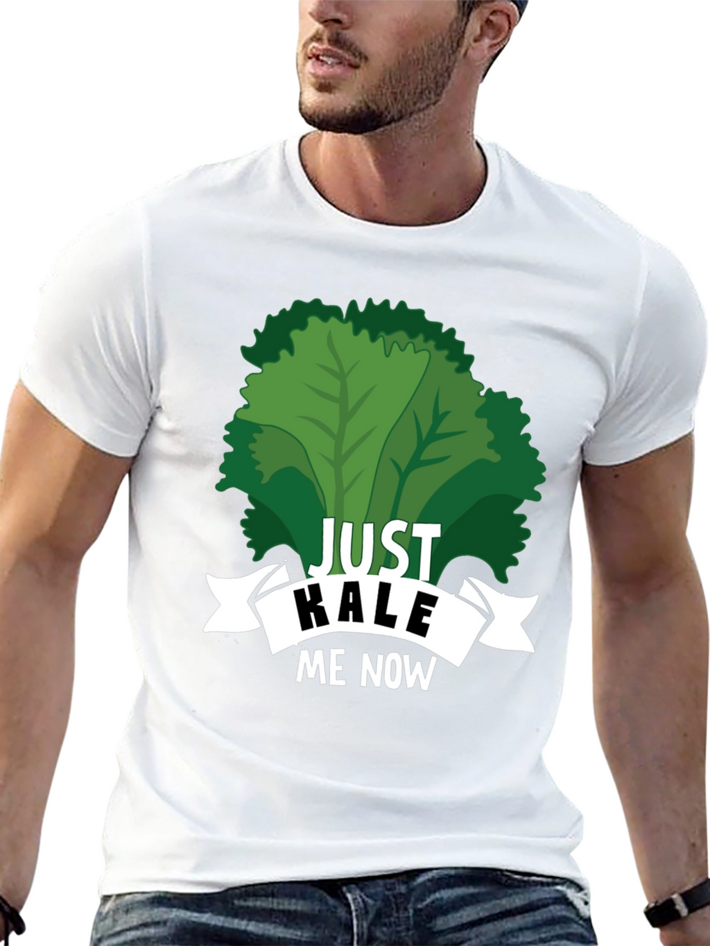Just Kale Me Now Funny Vegan T-Shirt