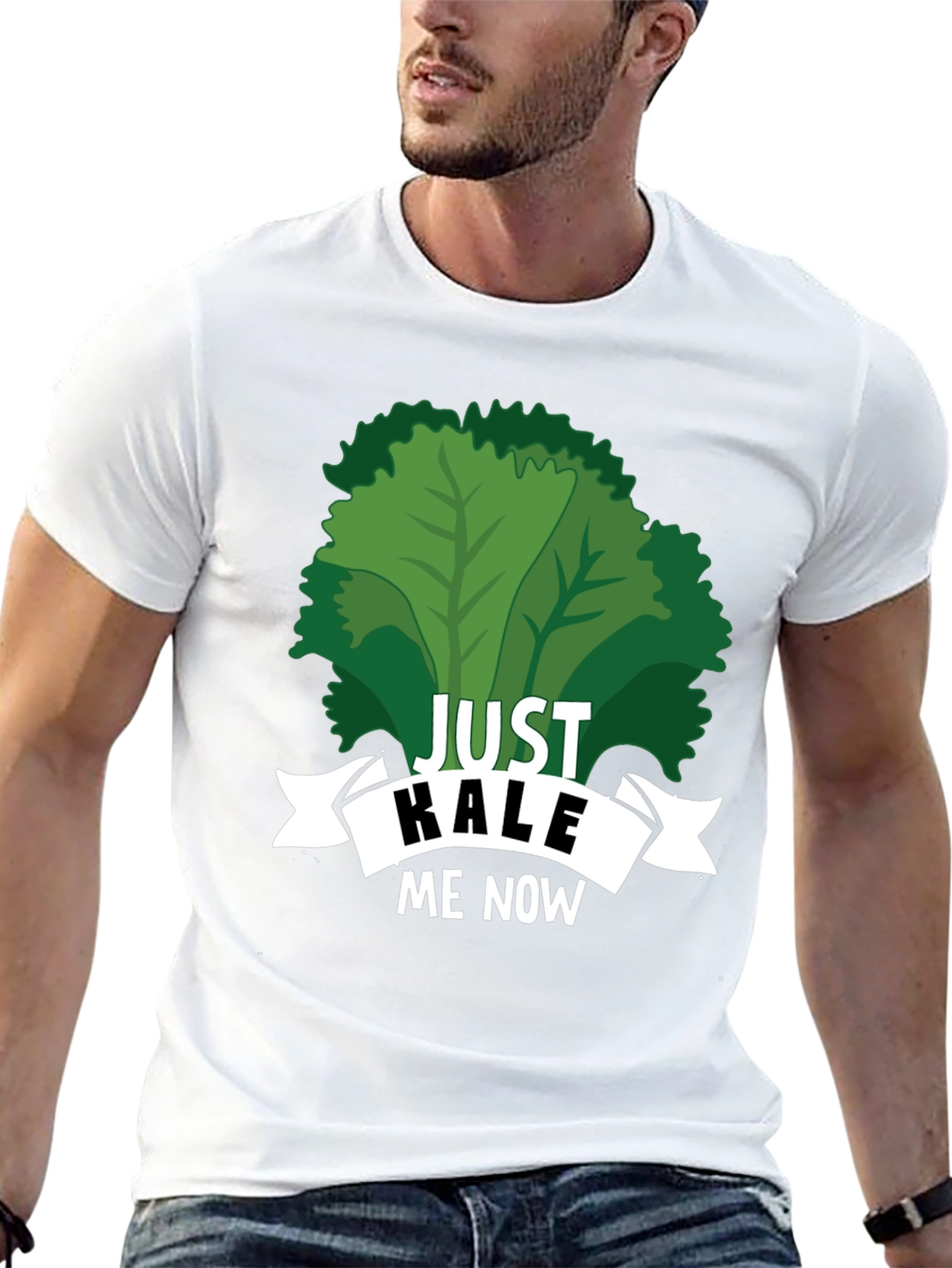 Just Kale Me Now Funny Vegan T-Shirt