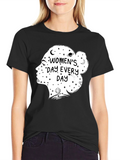 Womens Day Graphic Tee - Everyday Celebration