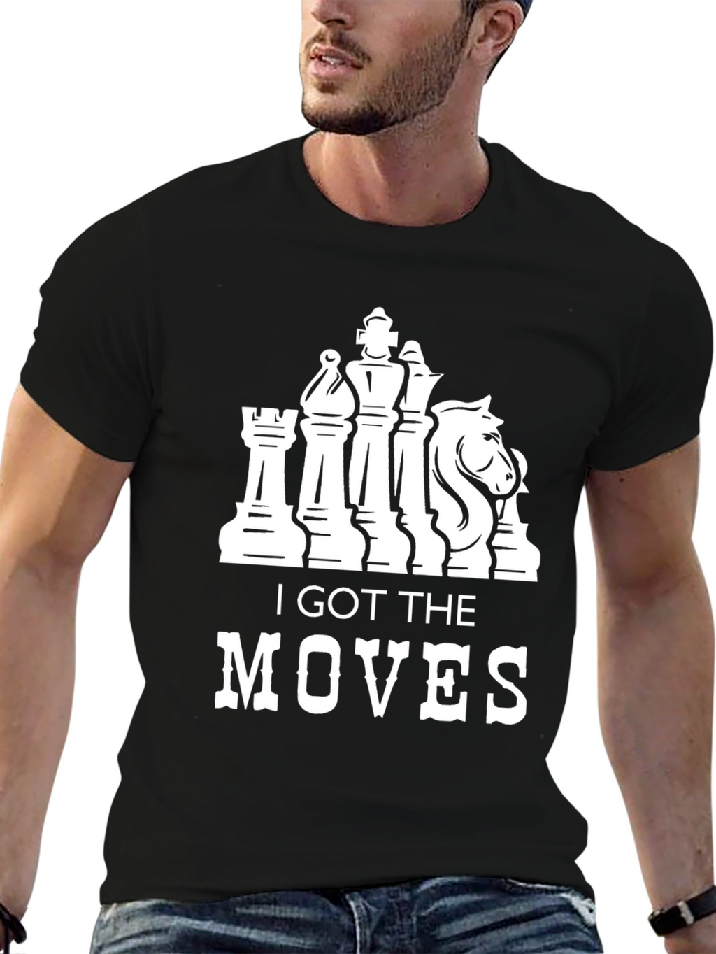 Chess Moves Graphic T-Shirt - Strategy & Style!
