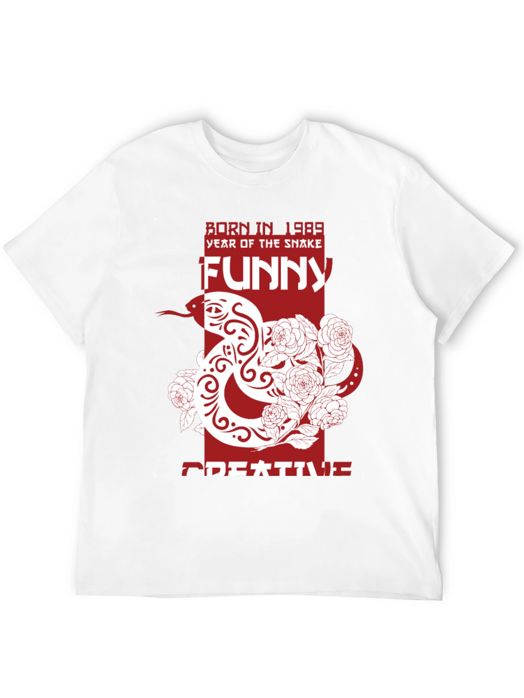 Year of the Snake Funny Graphic T-Shirt