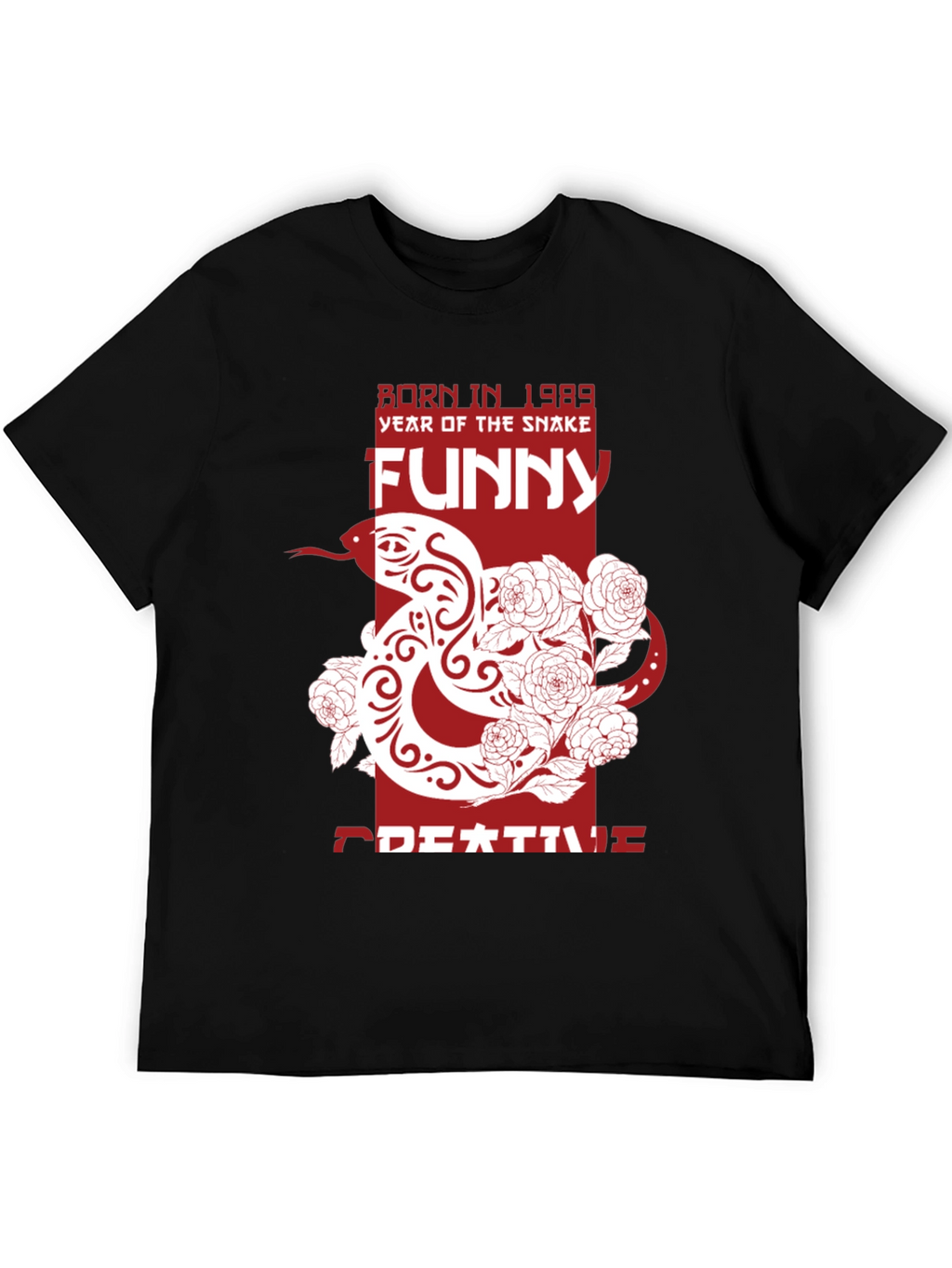 Year of the Snake Funny Graphic T-Shirt
