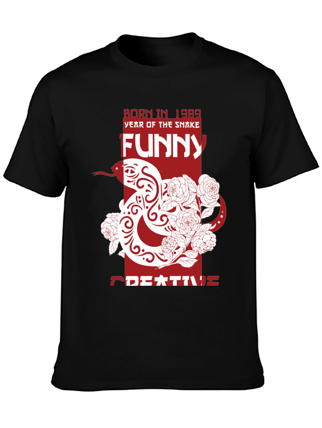 Year of the Snake Funny Graphic T-Shirt