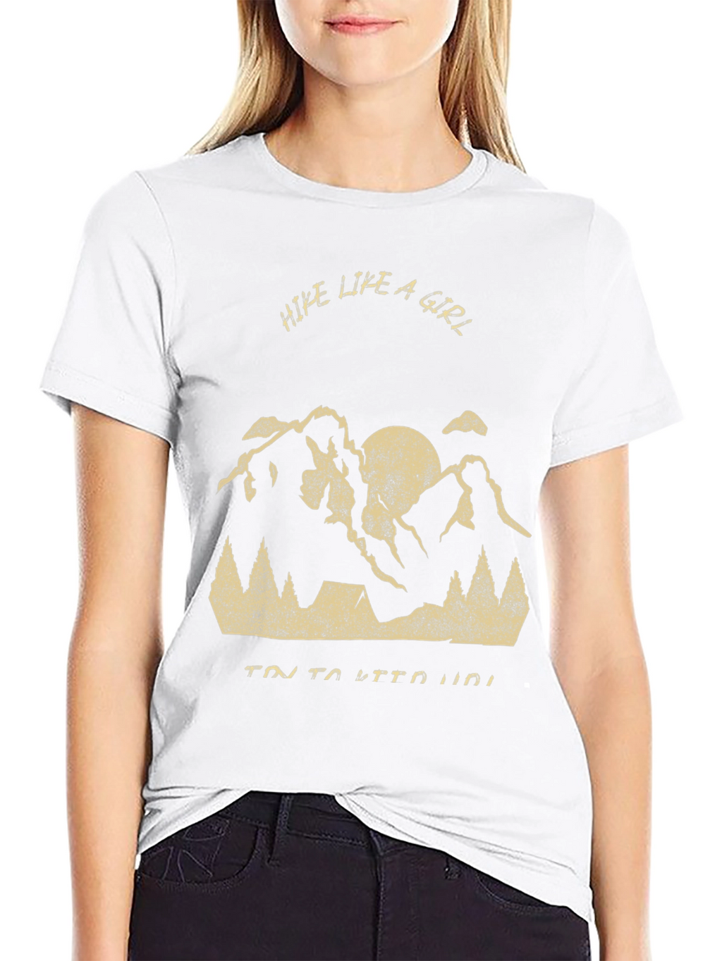 Hope Like A Girl Graphic Tee - Black