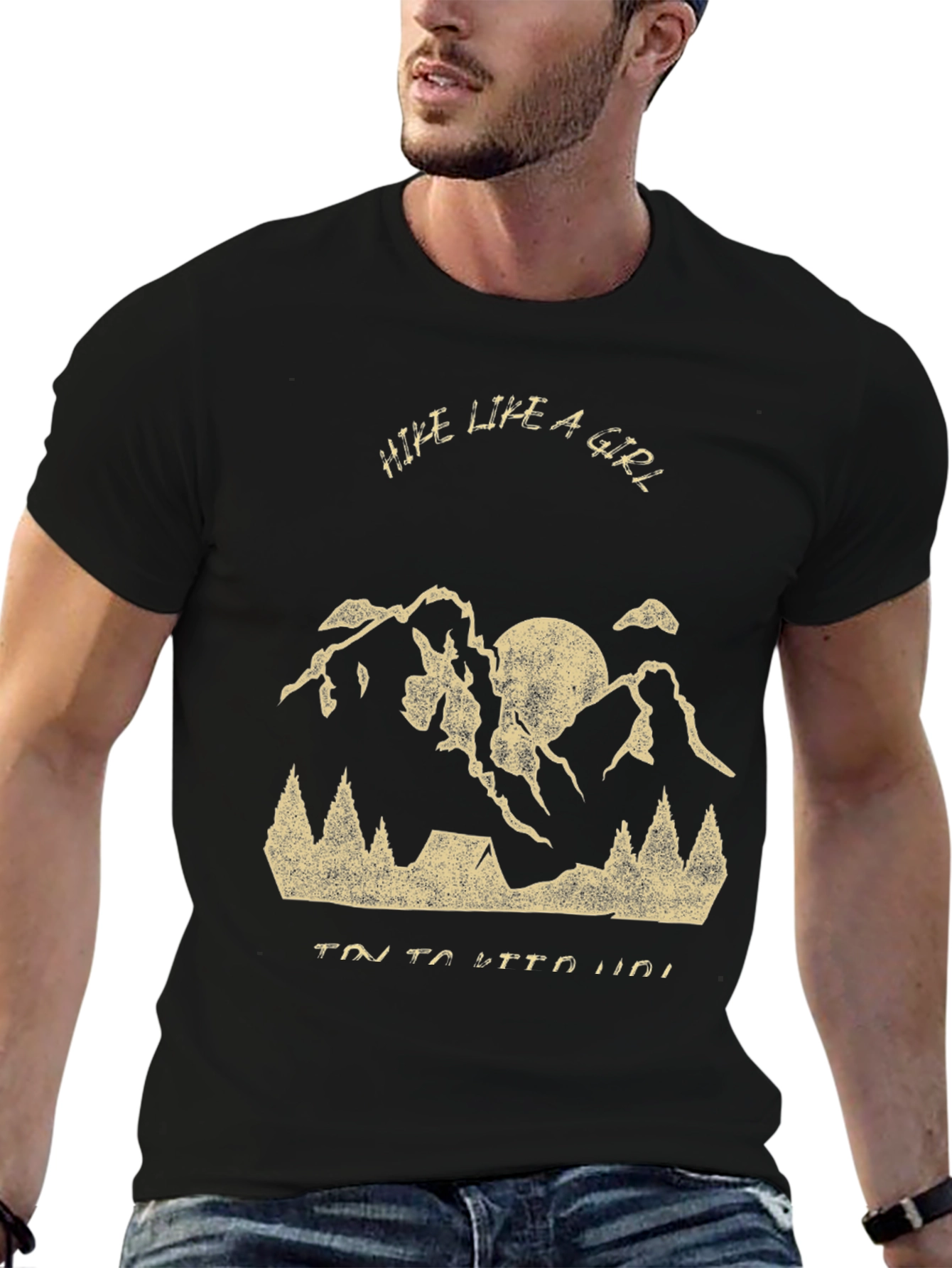 Hope Like A Girl Graphic Tee - Black