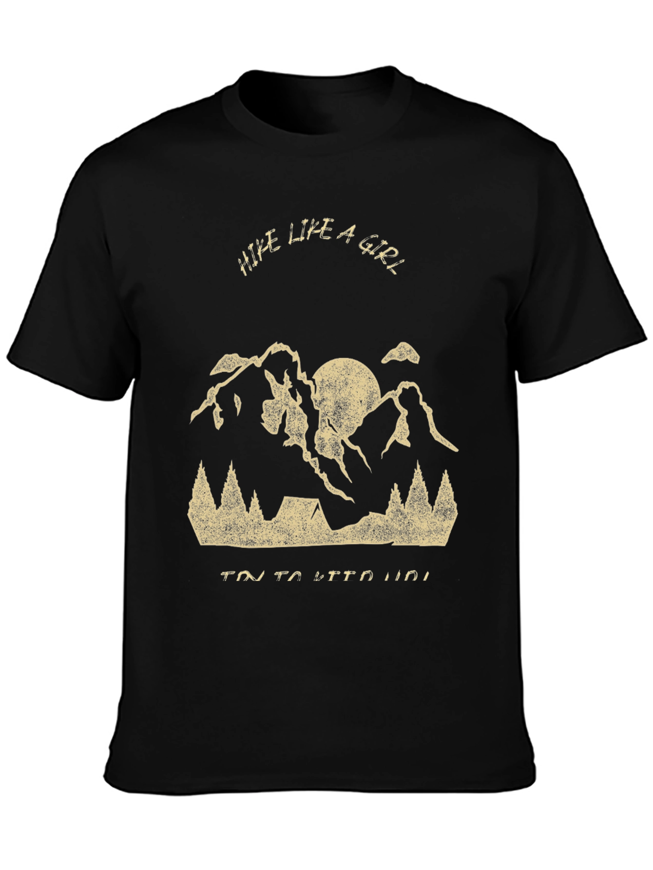 Hope Like A Girl Graphic Tee - Black