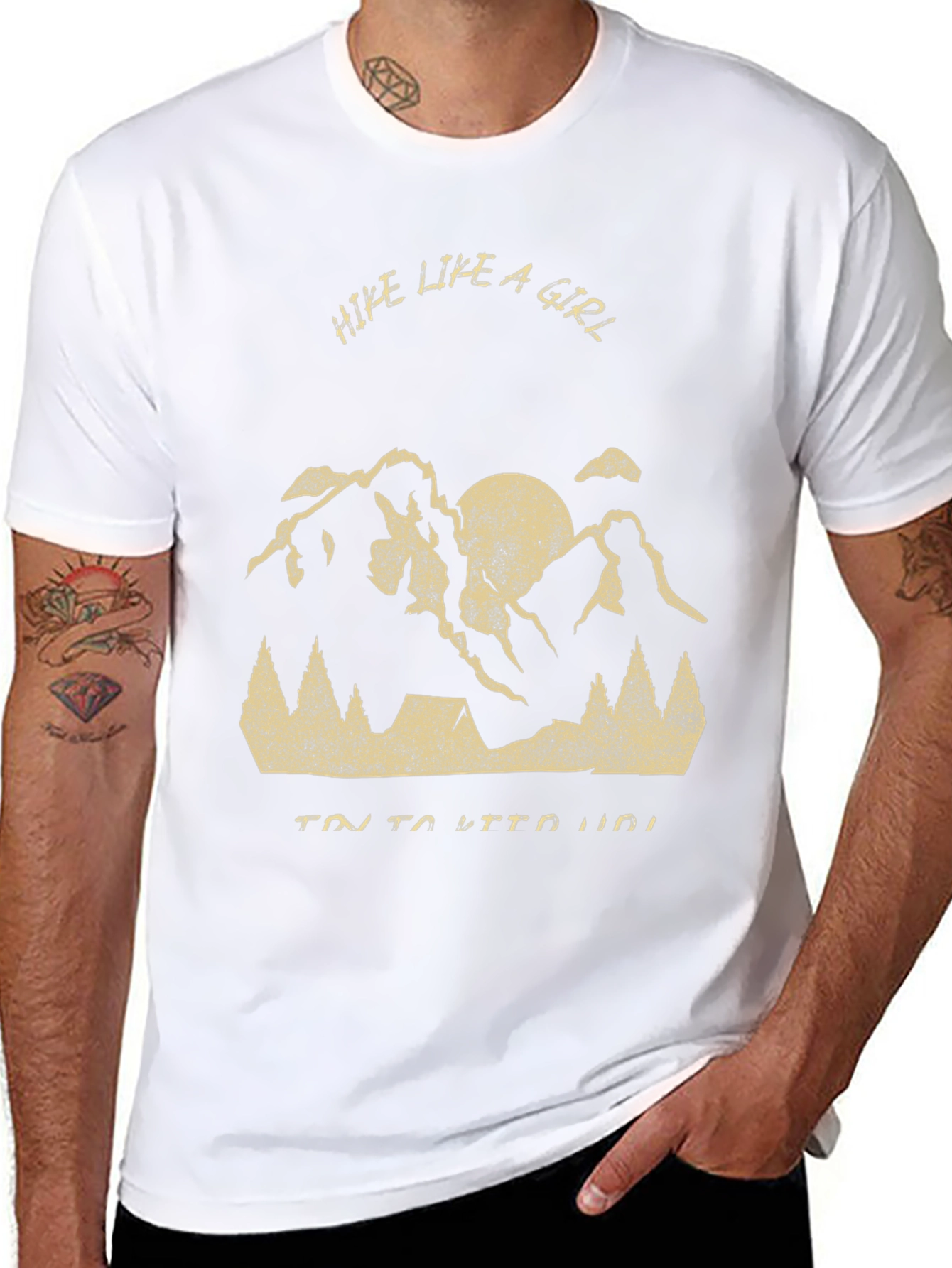 Hope Like A Girl Graphic Tee - Black