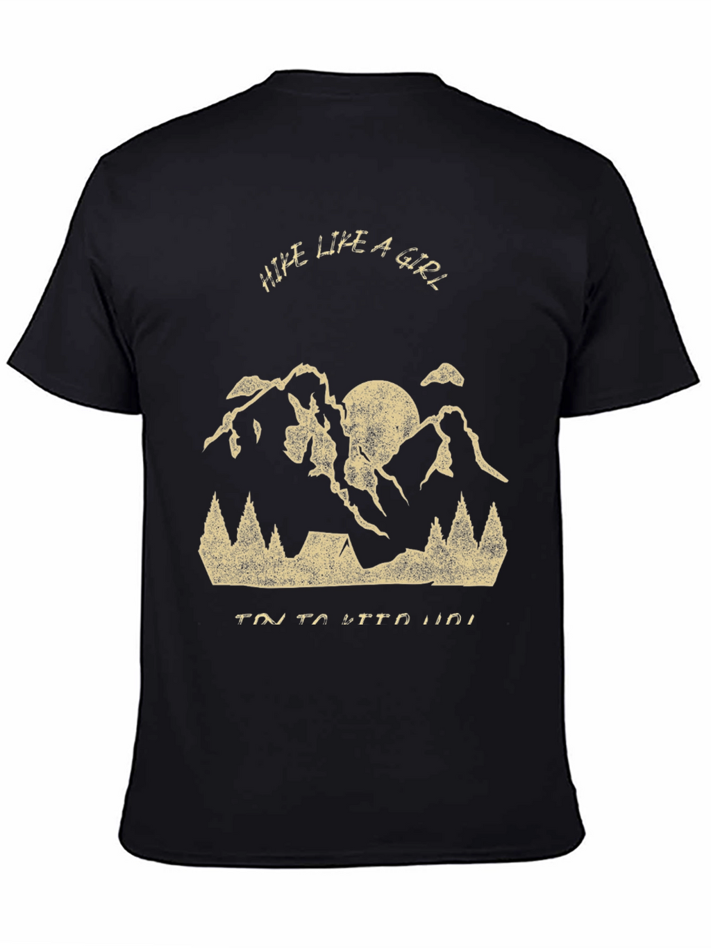 Hope Like A Girl Graphic Tee - Black