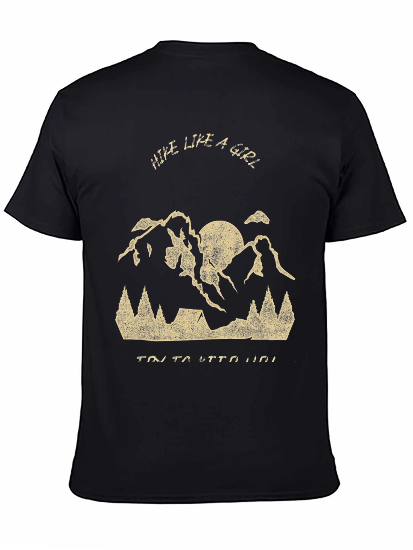 Hope Like A Girl Graphic Tee - Black
