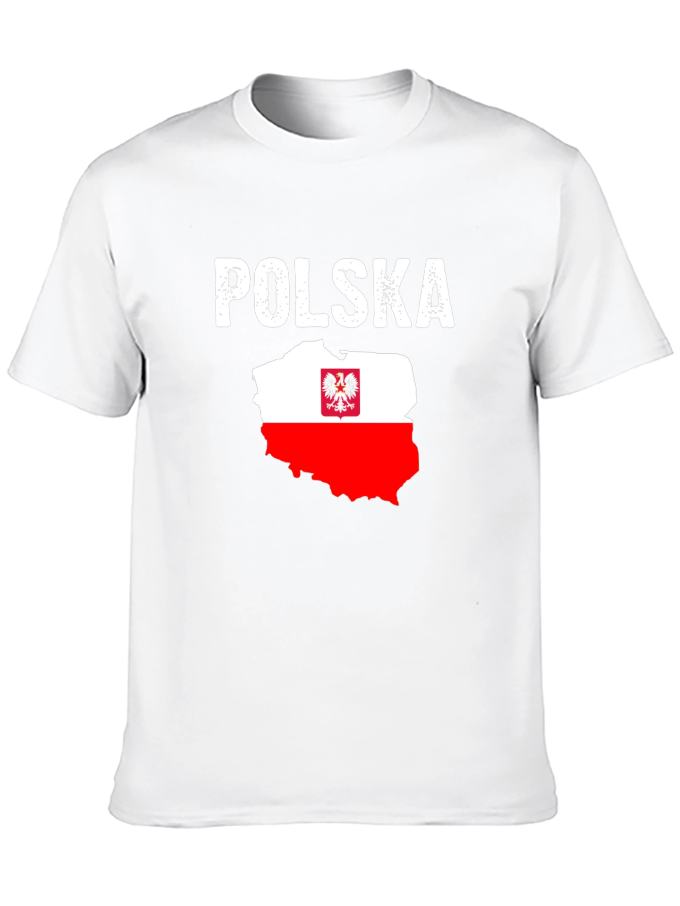 Poland Polska Flag Graphic T-Shirt