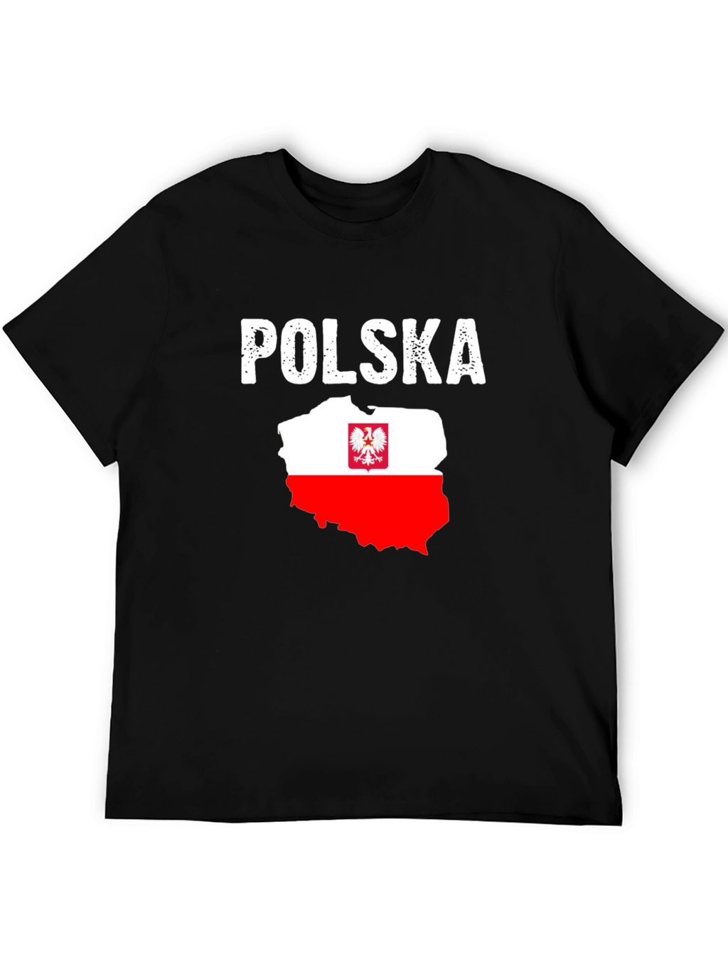 Poland Polska Flag Graphic T-Shirt