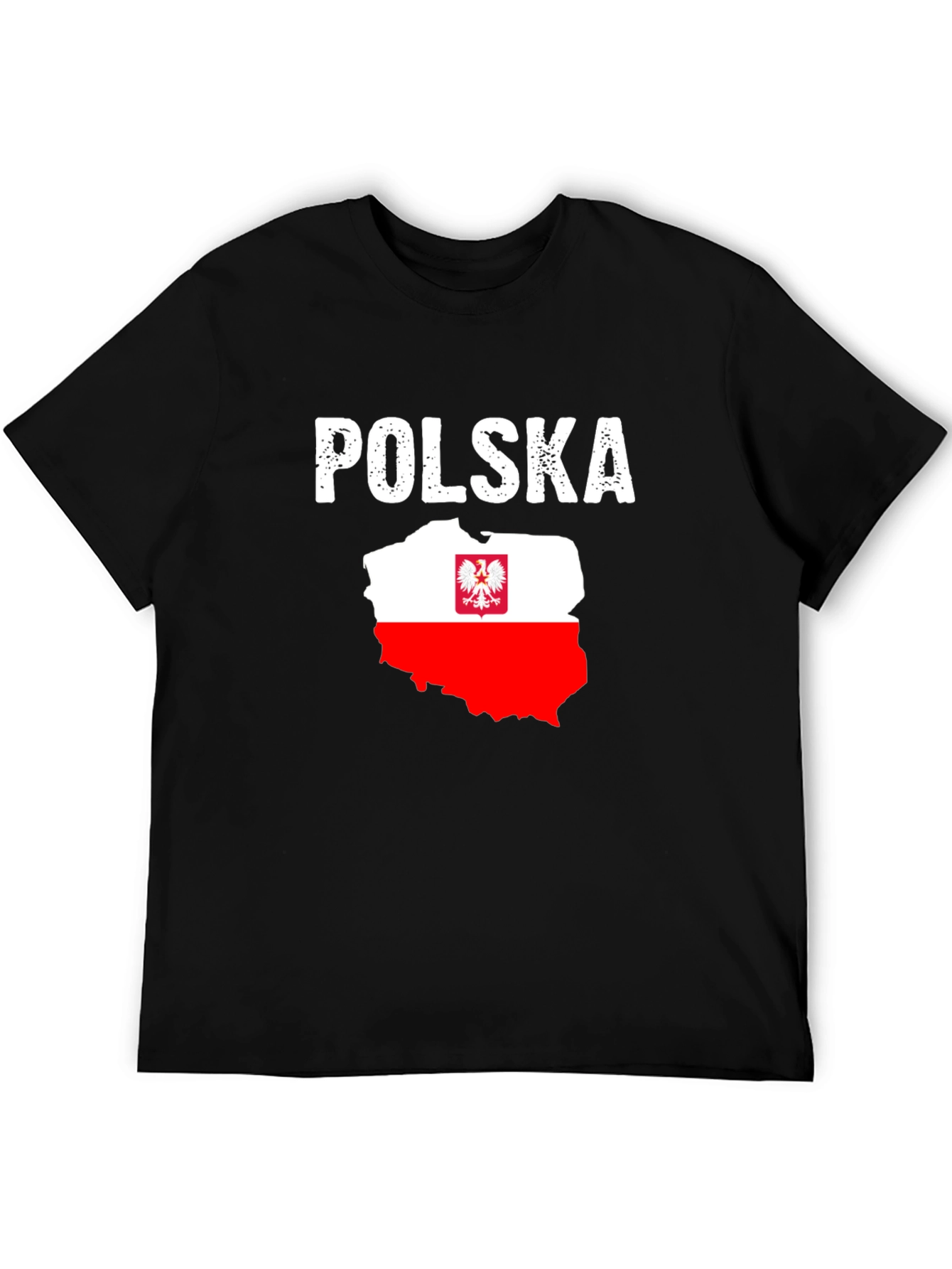 Poland Polska Flag Graphic T-Shirt