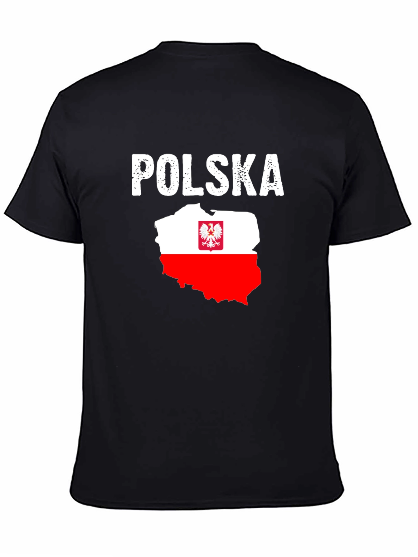Poland Polska Flag Graphic T-Shirt