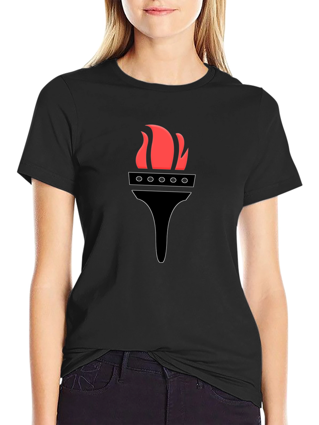 Torch Graphic Tee - Bold Design