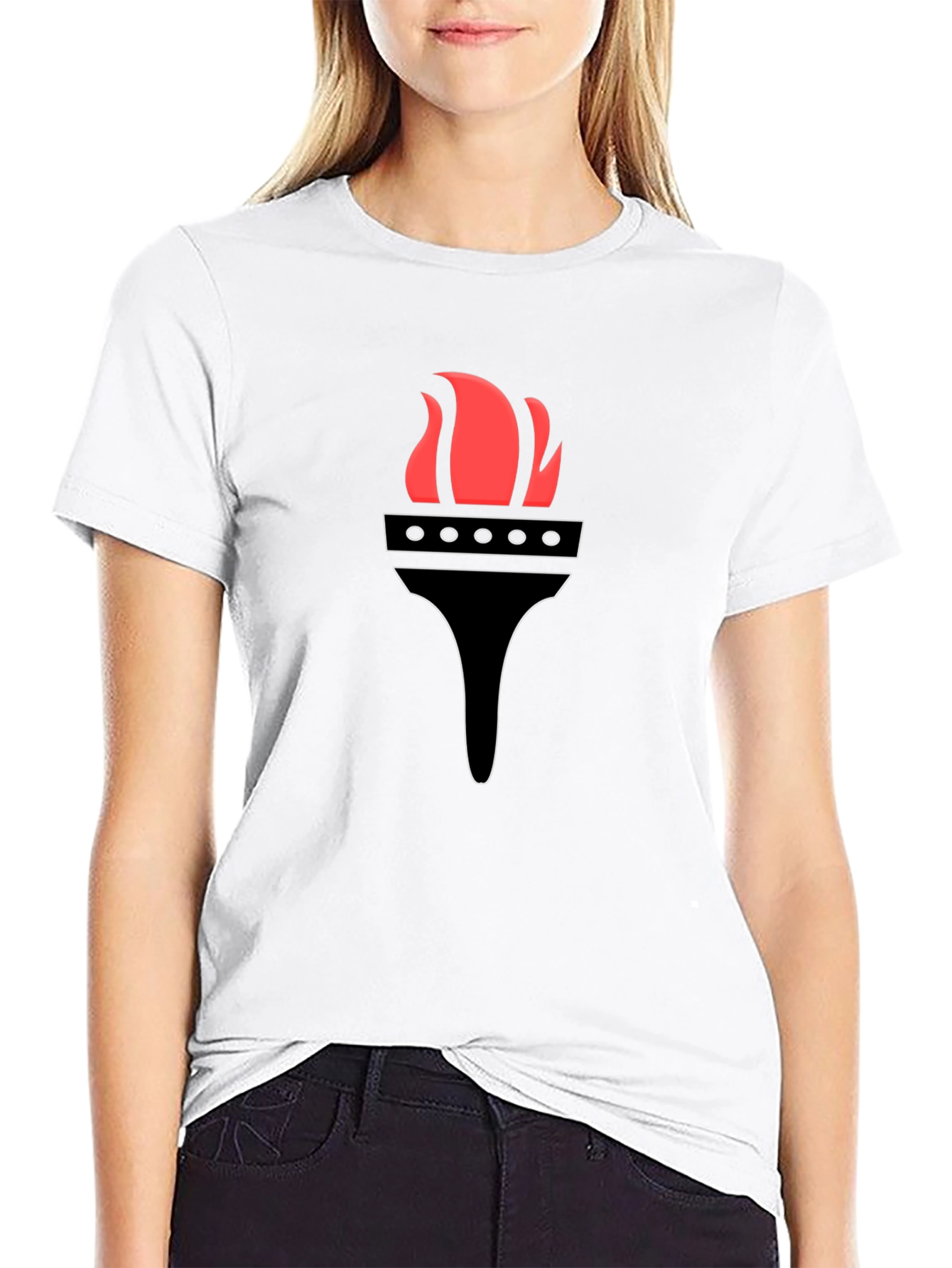 Torch Graphic Tee - Bold Design
