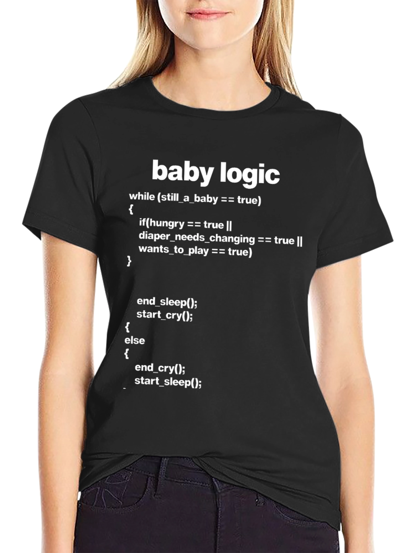 Baby Logic Programmer T-Shirt - Funny Coding Humor