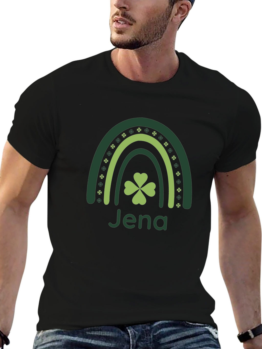 Jena St. Patricks Day Rainbow T-Shirt