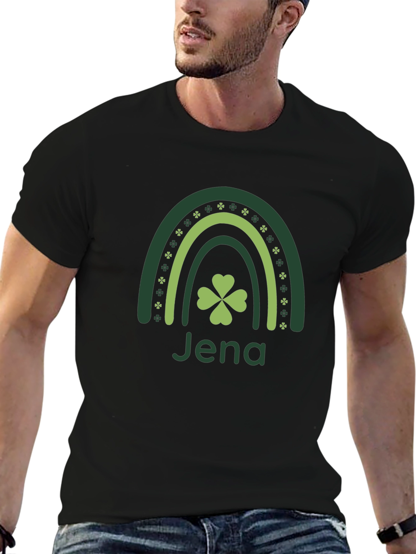 Jena St. Patricks Day Rainbow T-Shirt