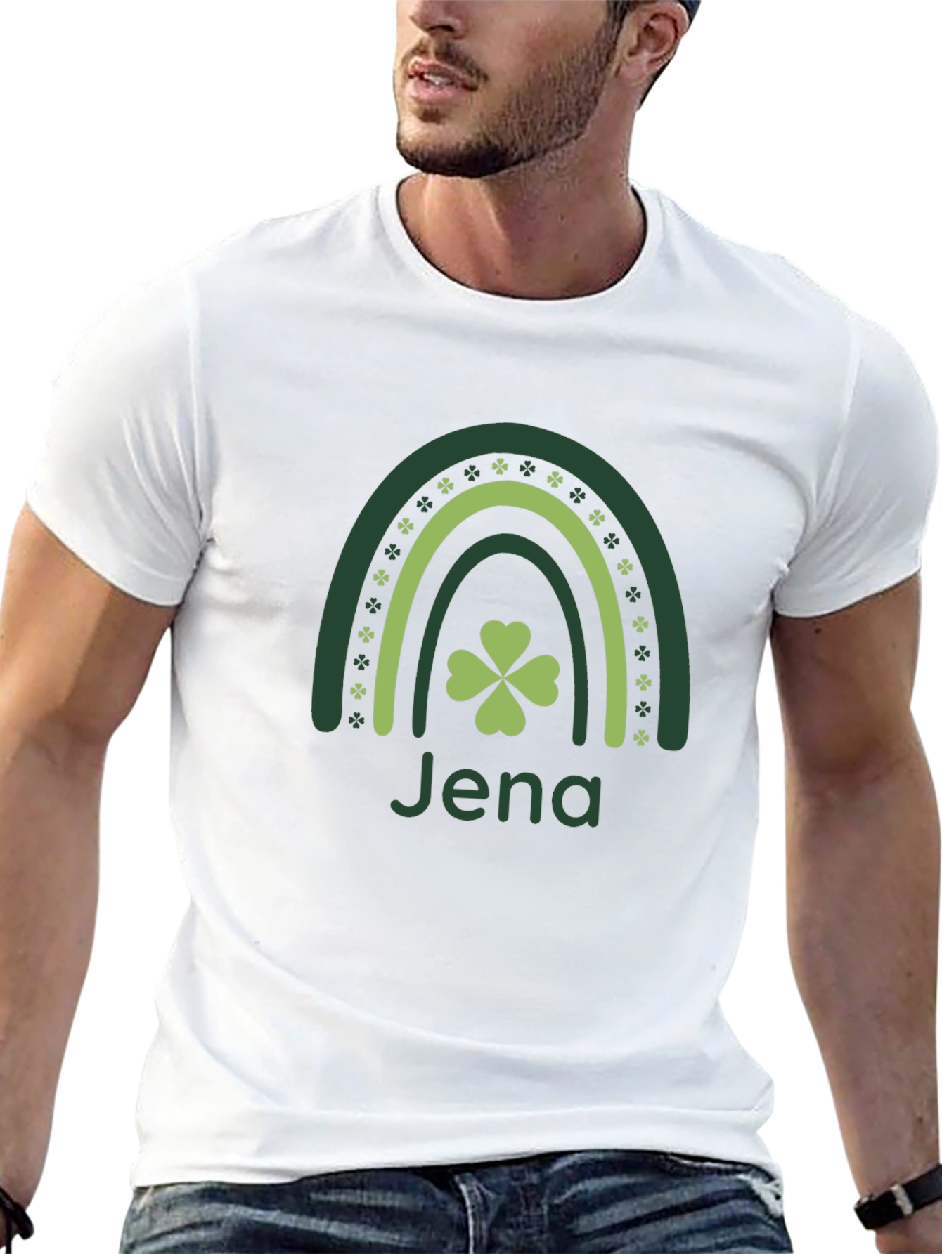 Jena St. Patricks Day Rainbow T-Shirt