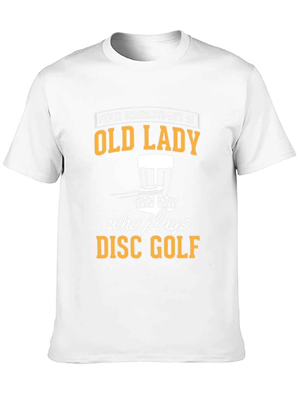 Old Lady Disc Golf T-Shirt