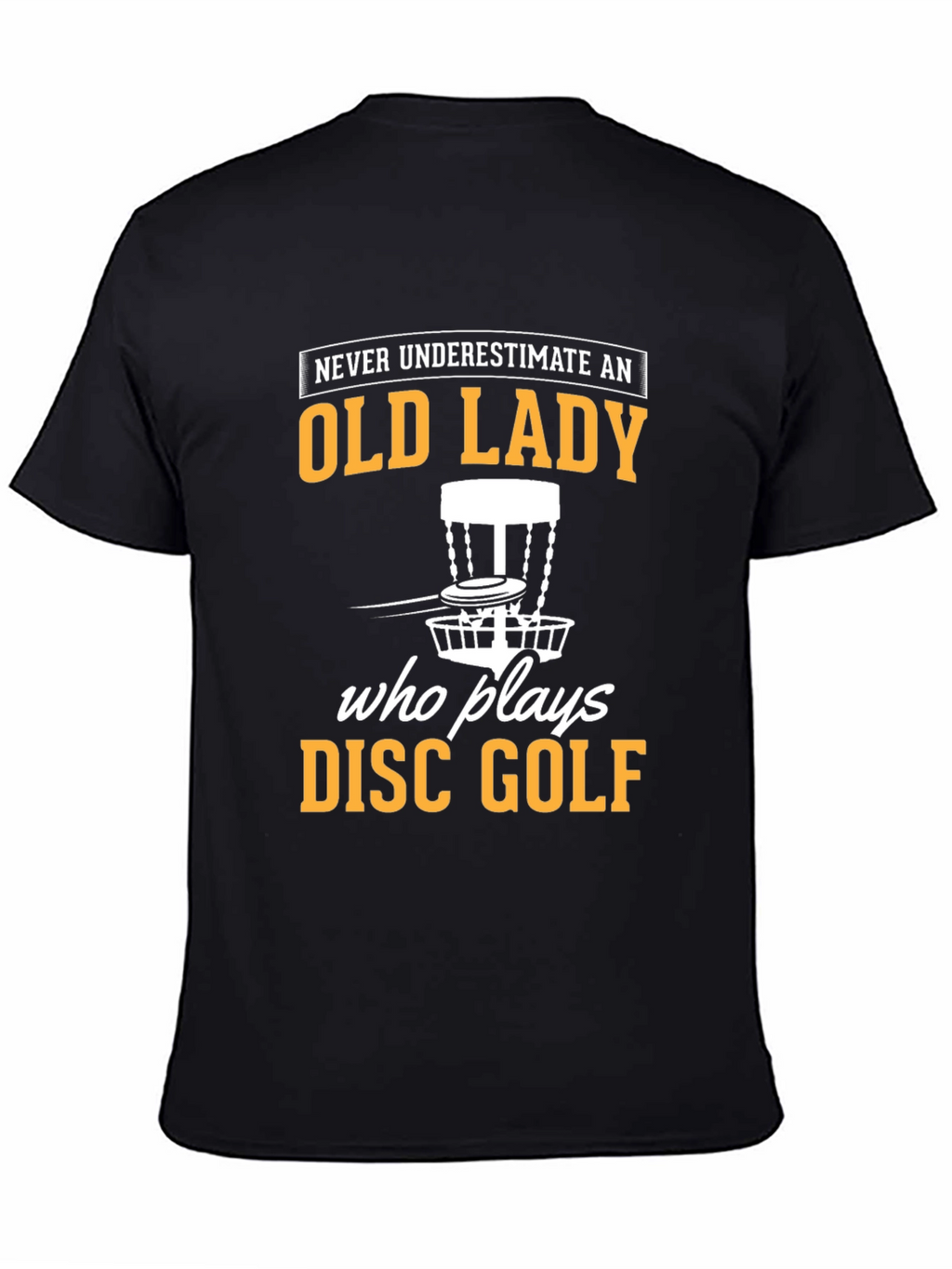 Old Lady Disc Golf T-Shirt