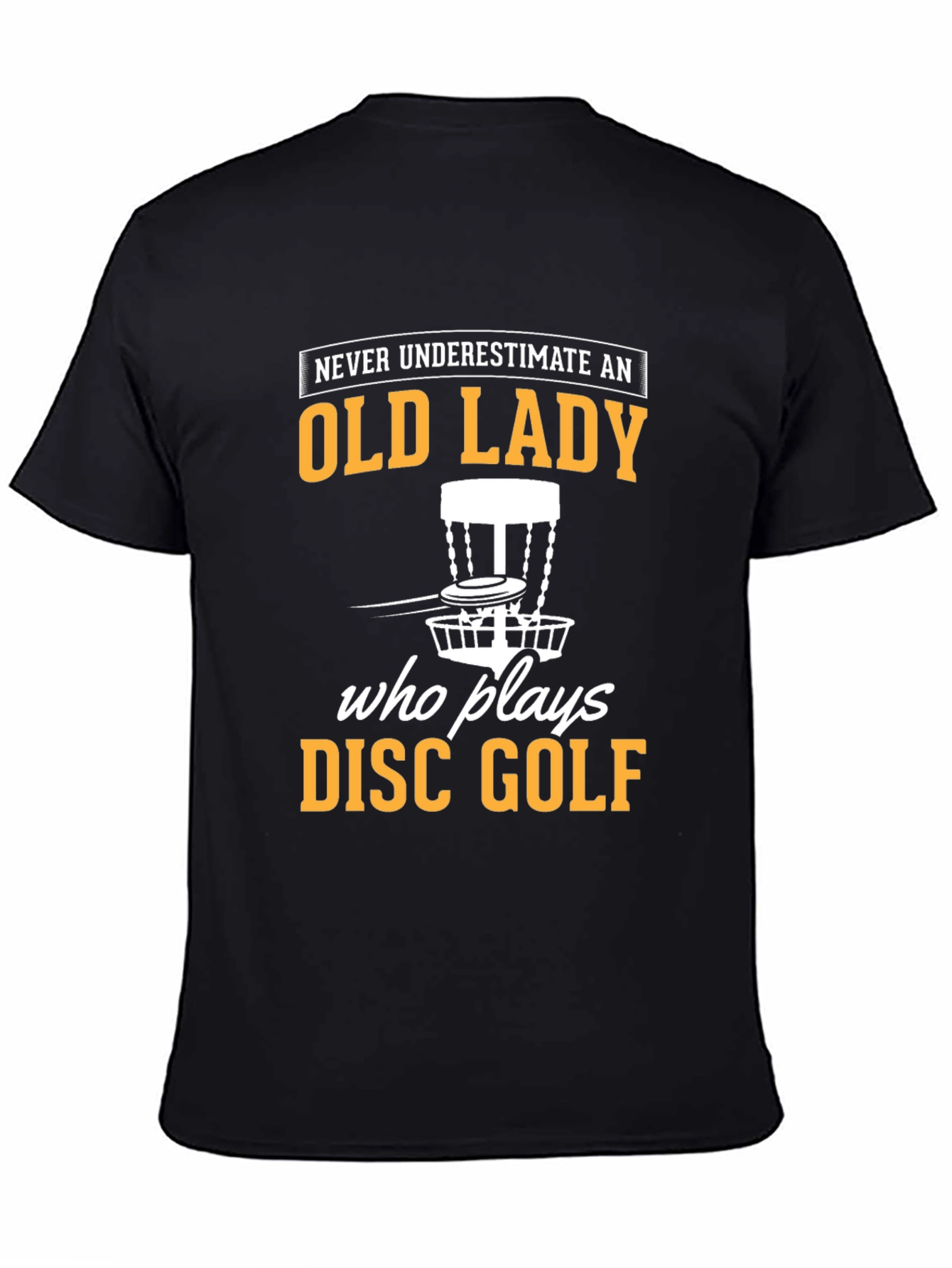 Old Lady Disc Golf T-Shirt