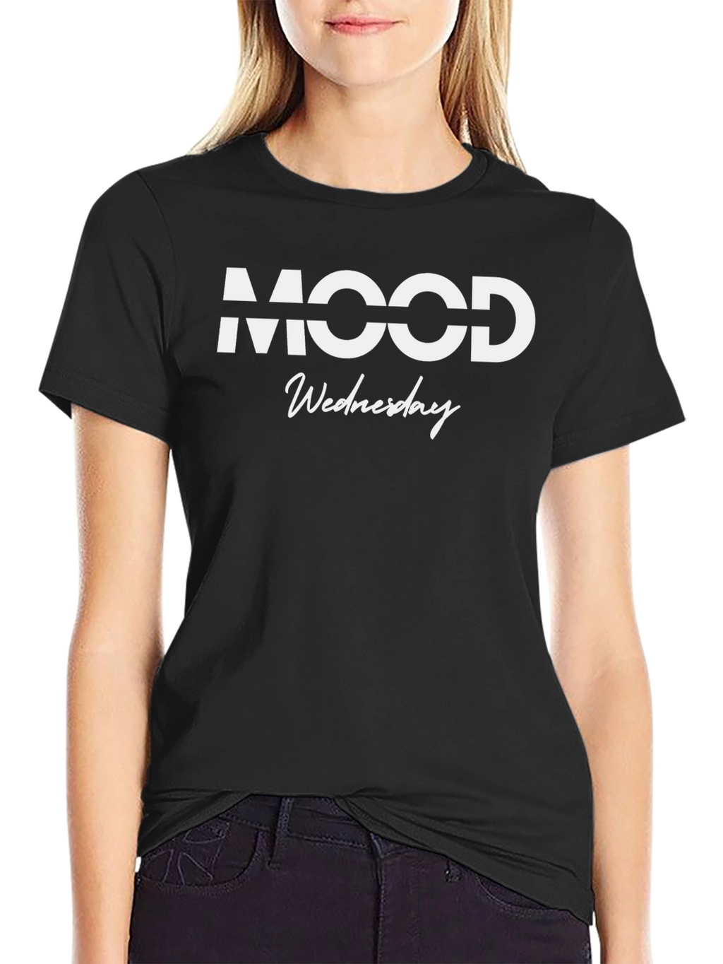 Mood Wednesday Graphic T-Shirt - Casual Wear