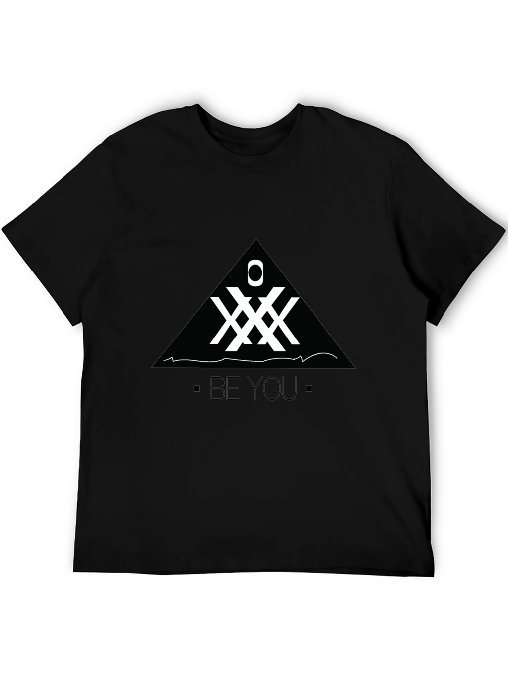 Be You Graphic Tee - Black