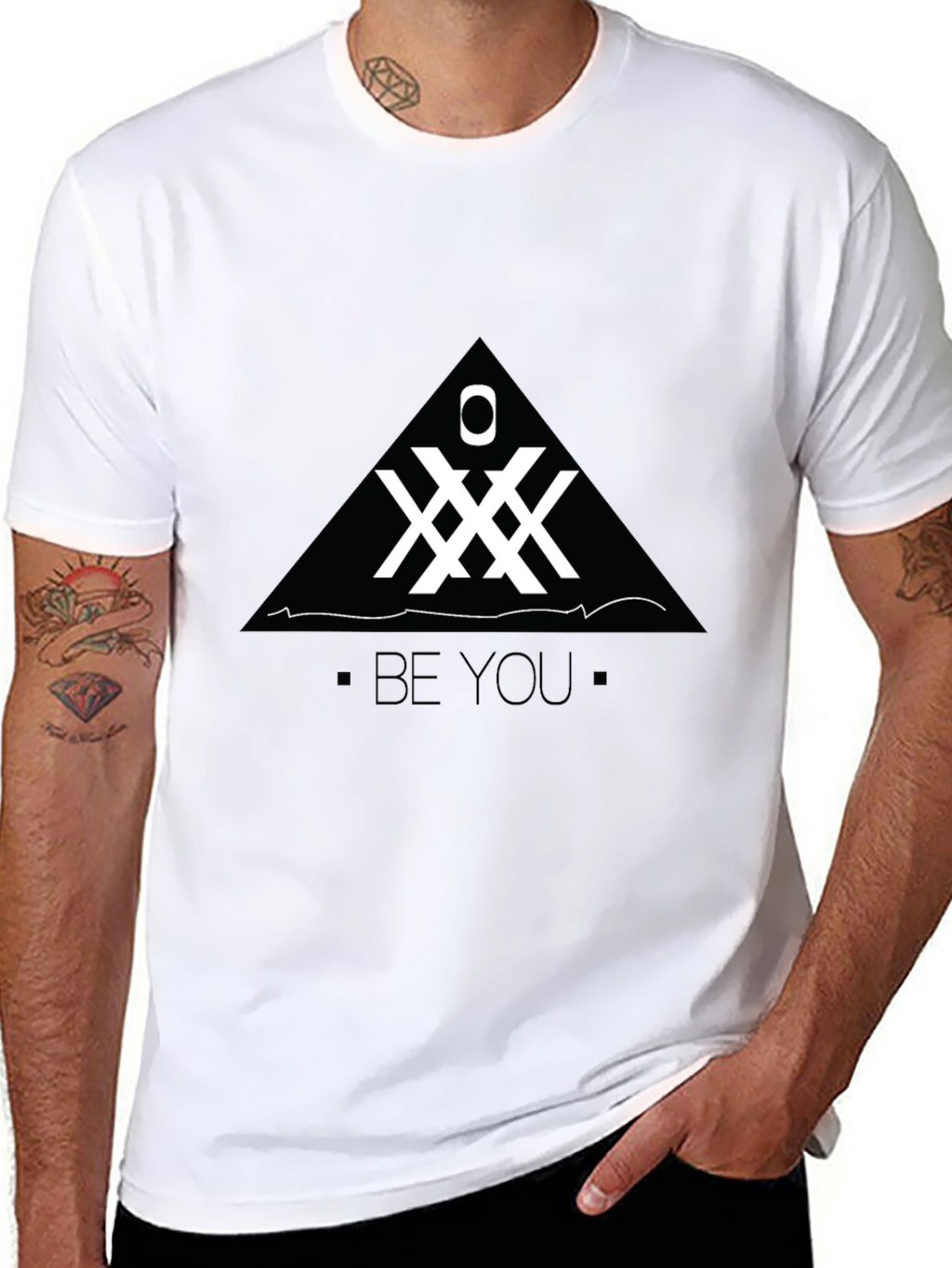 Be You Graphic Tee - Black