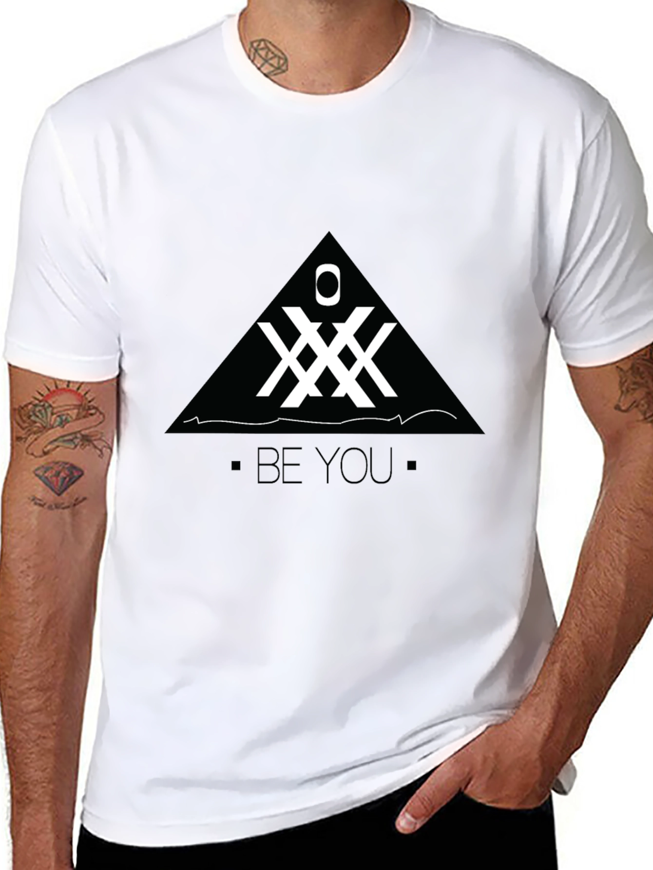 Be You Graphic Tee - Black