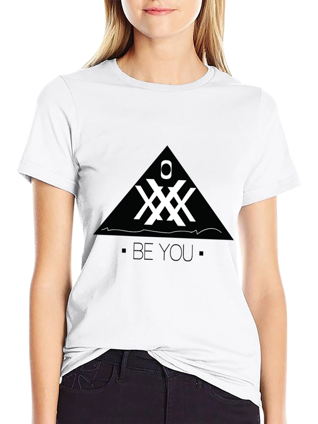 Be You Graphic Tee - Black