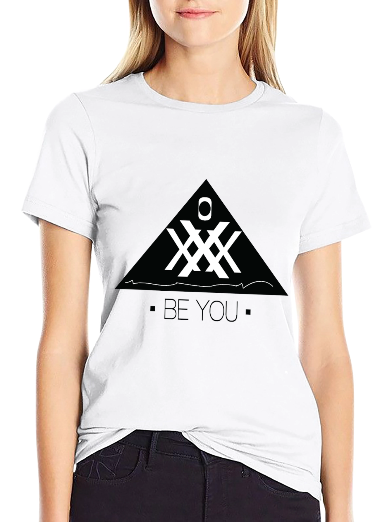 Be You Graphic Tee - Black