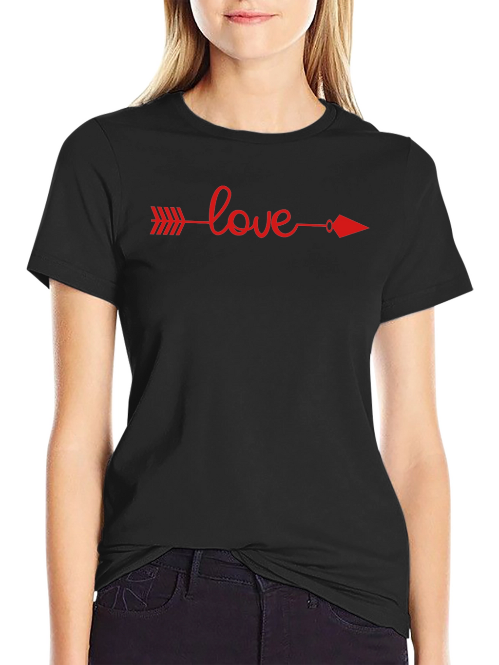 Love Arrow Graphic Tee - Valentines Day