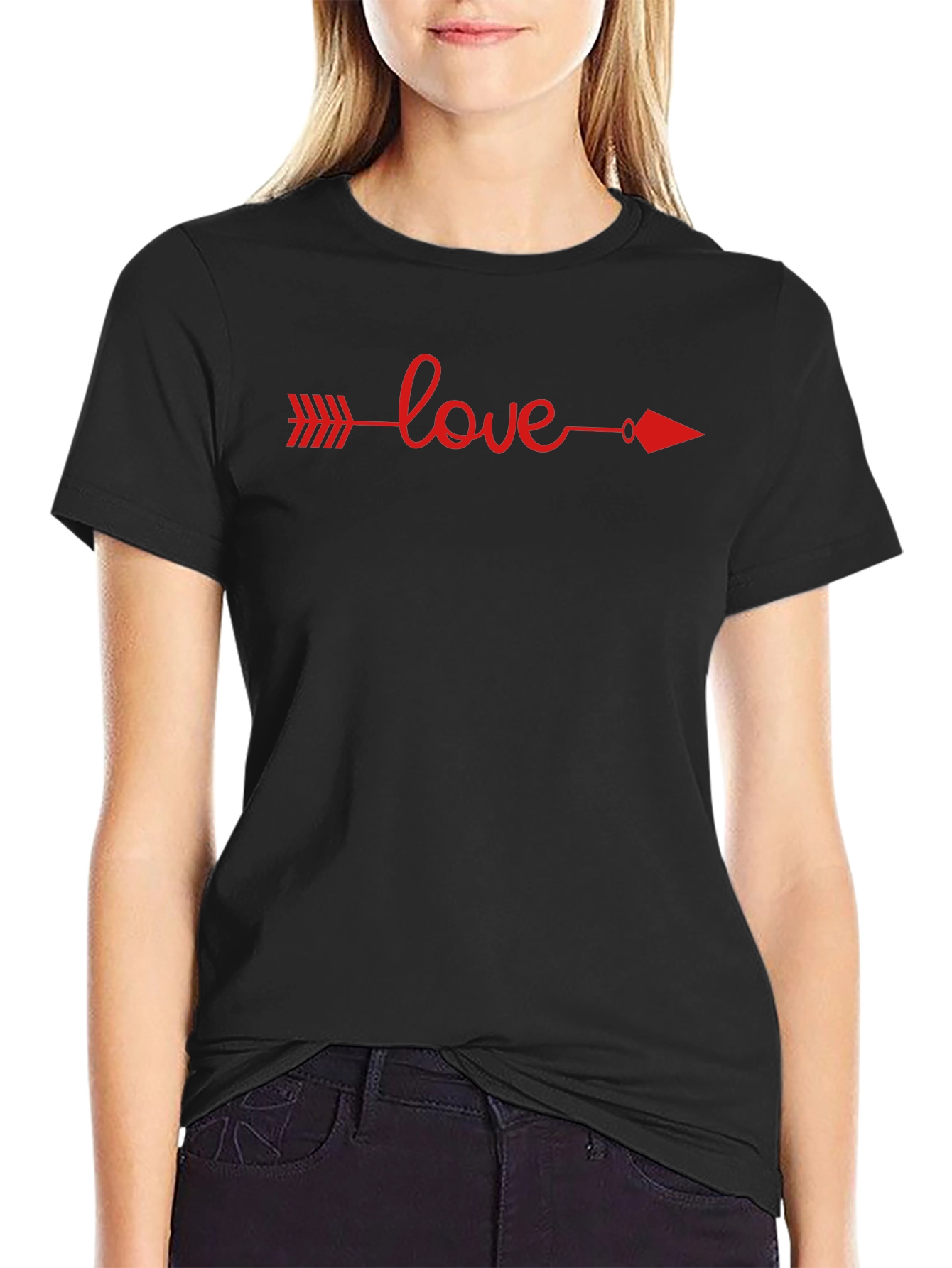 Love Arrow Graphic Tee - Valentines Day