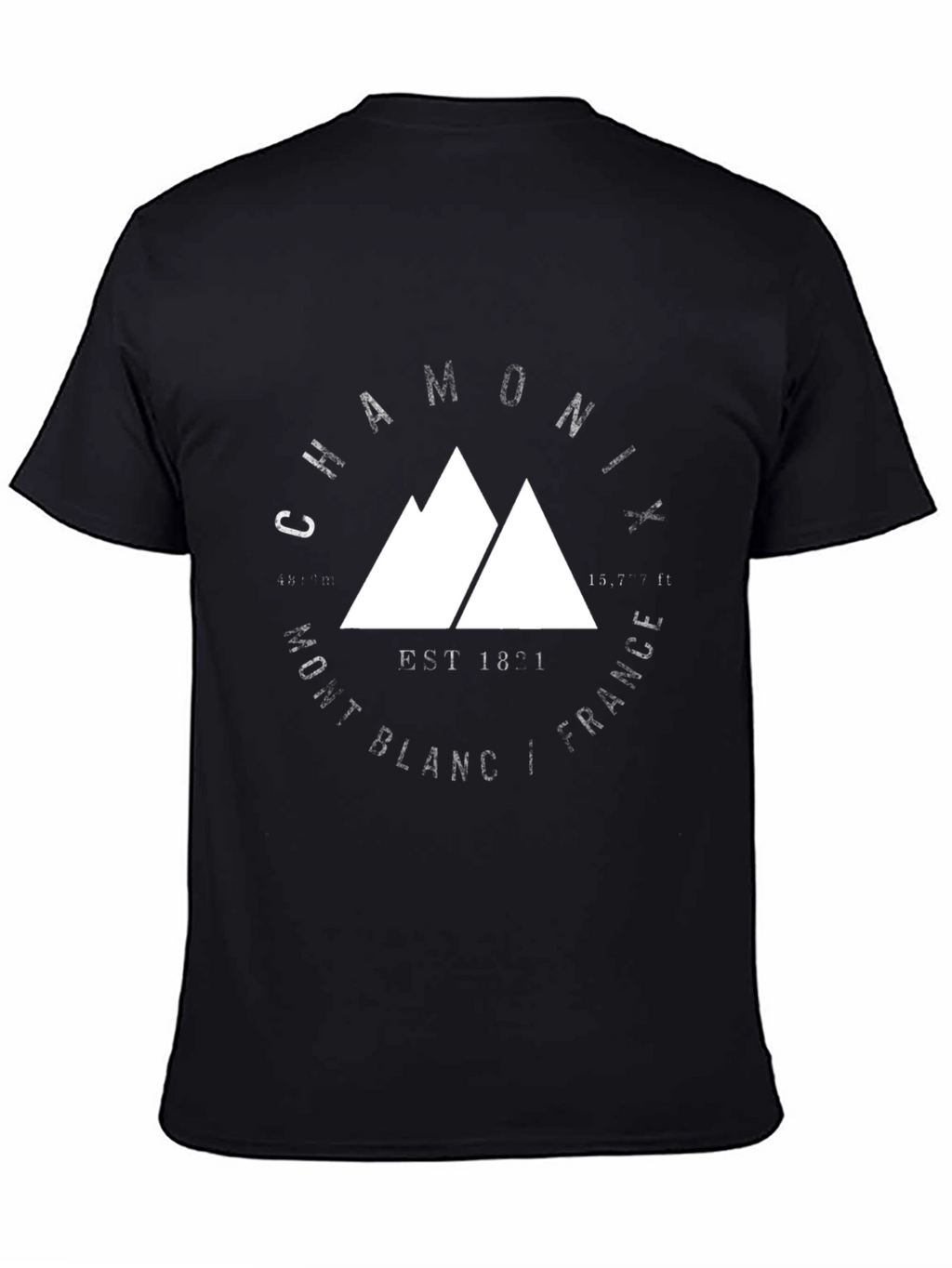 Mont Blanc Chamonix T-Shirt - Mountain Graphic Tee