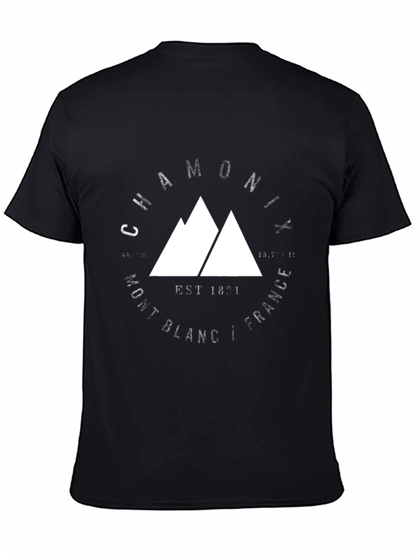 Mont Blanc Chamonix T-Shirt - Mountain Graphic Tee
