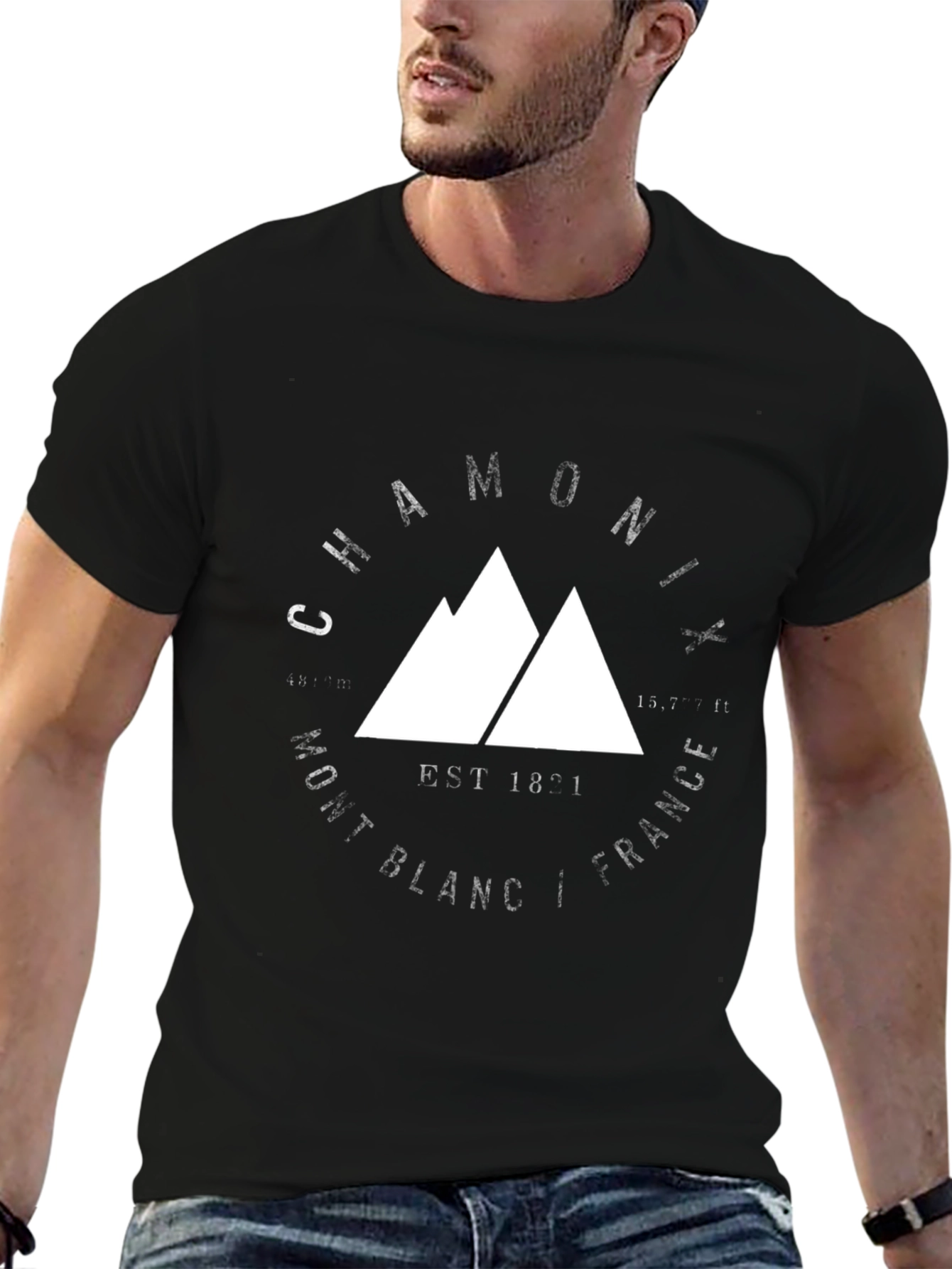 Mont Blanc Chamonix T-Shirt - Mountain Graphic Tee
