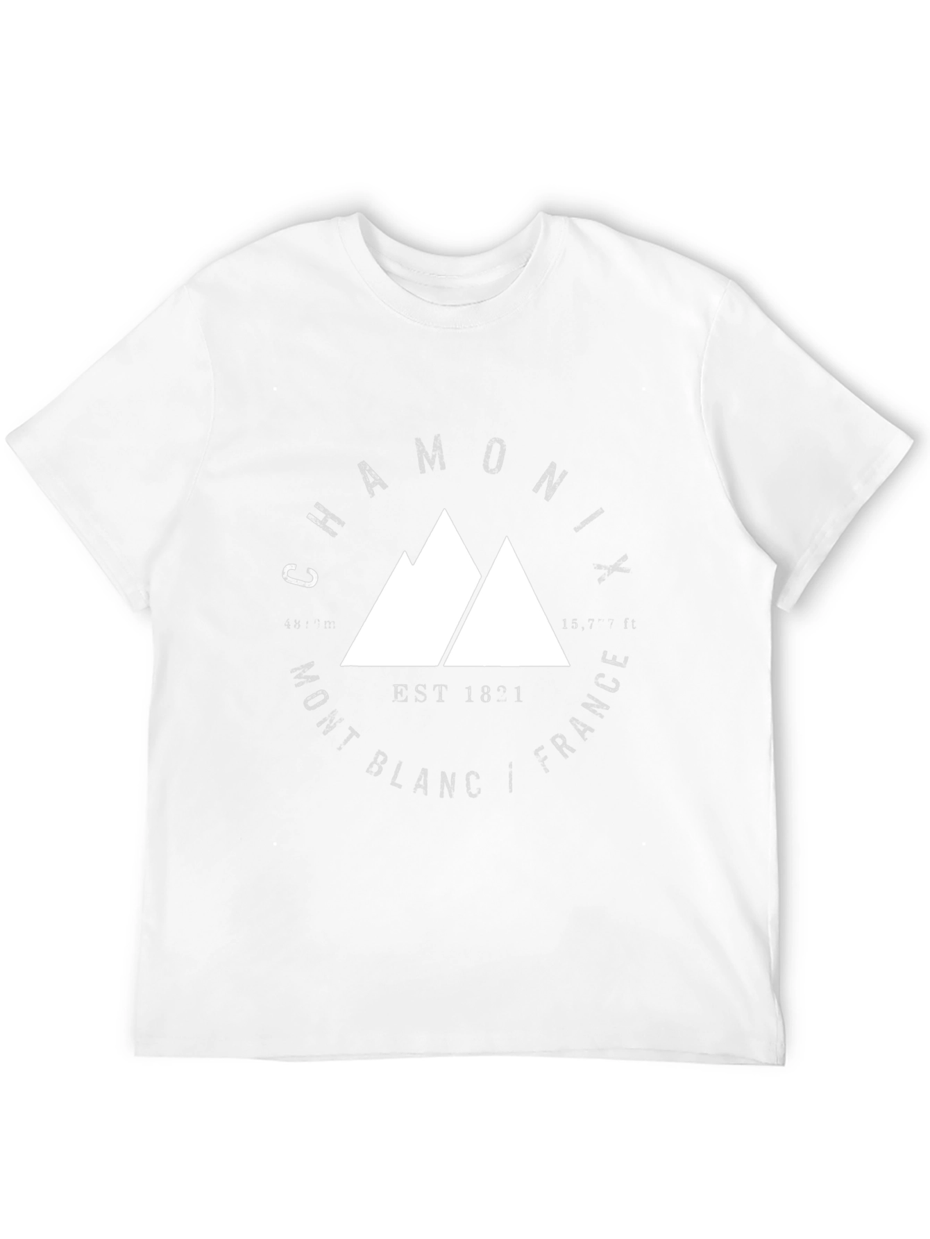 Mont Blanc Chamonix T-Shirt - Mountain Graphic Tee