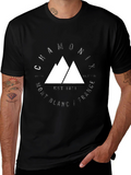 Mont Blanc Chamonix T-Shirt - Mountain Graphic Tee