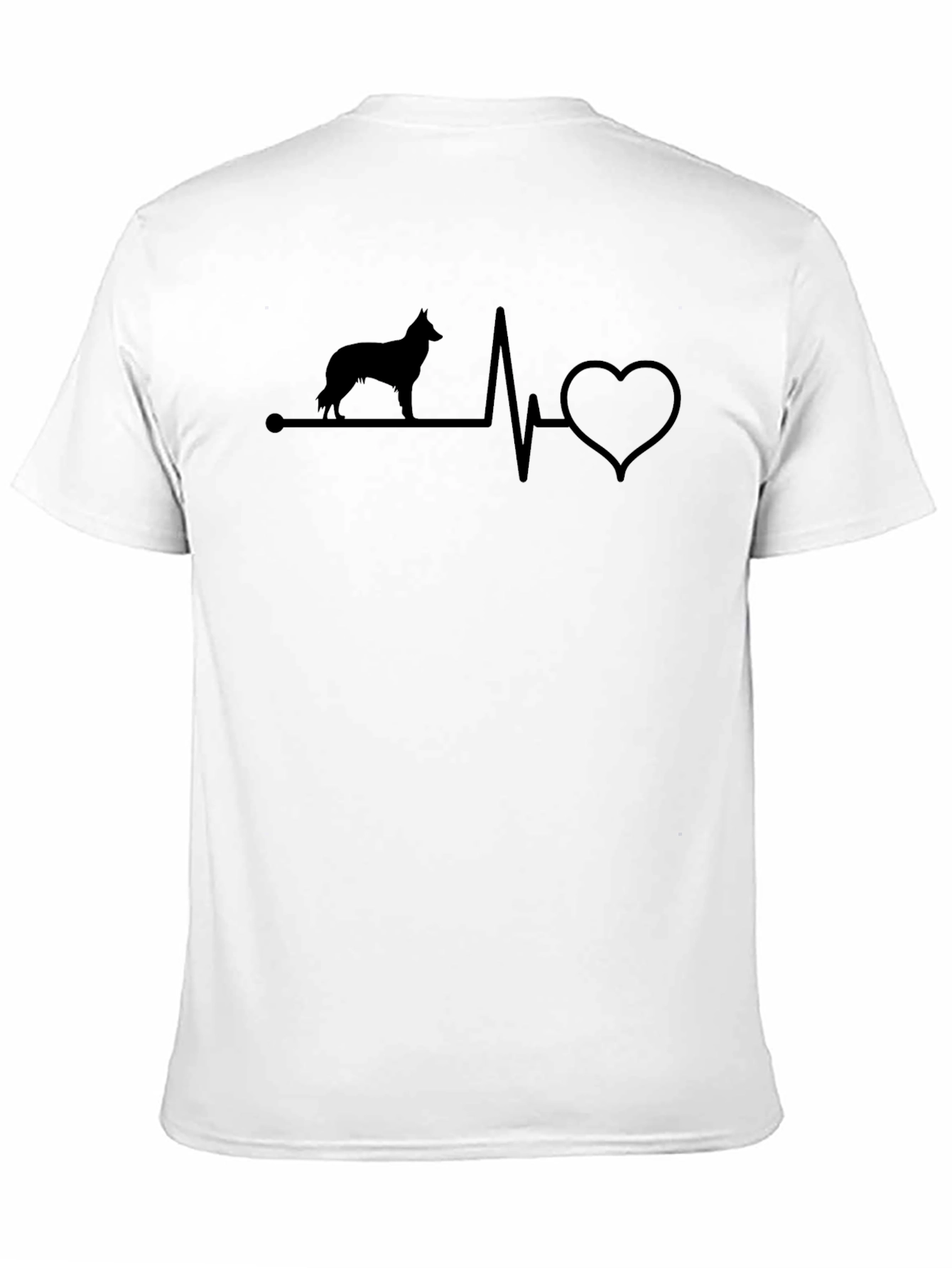 Dog Lover Heartbeat T-Shirt