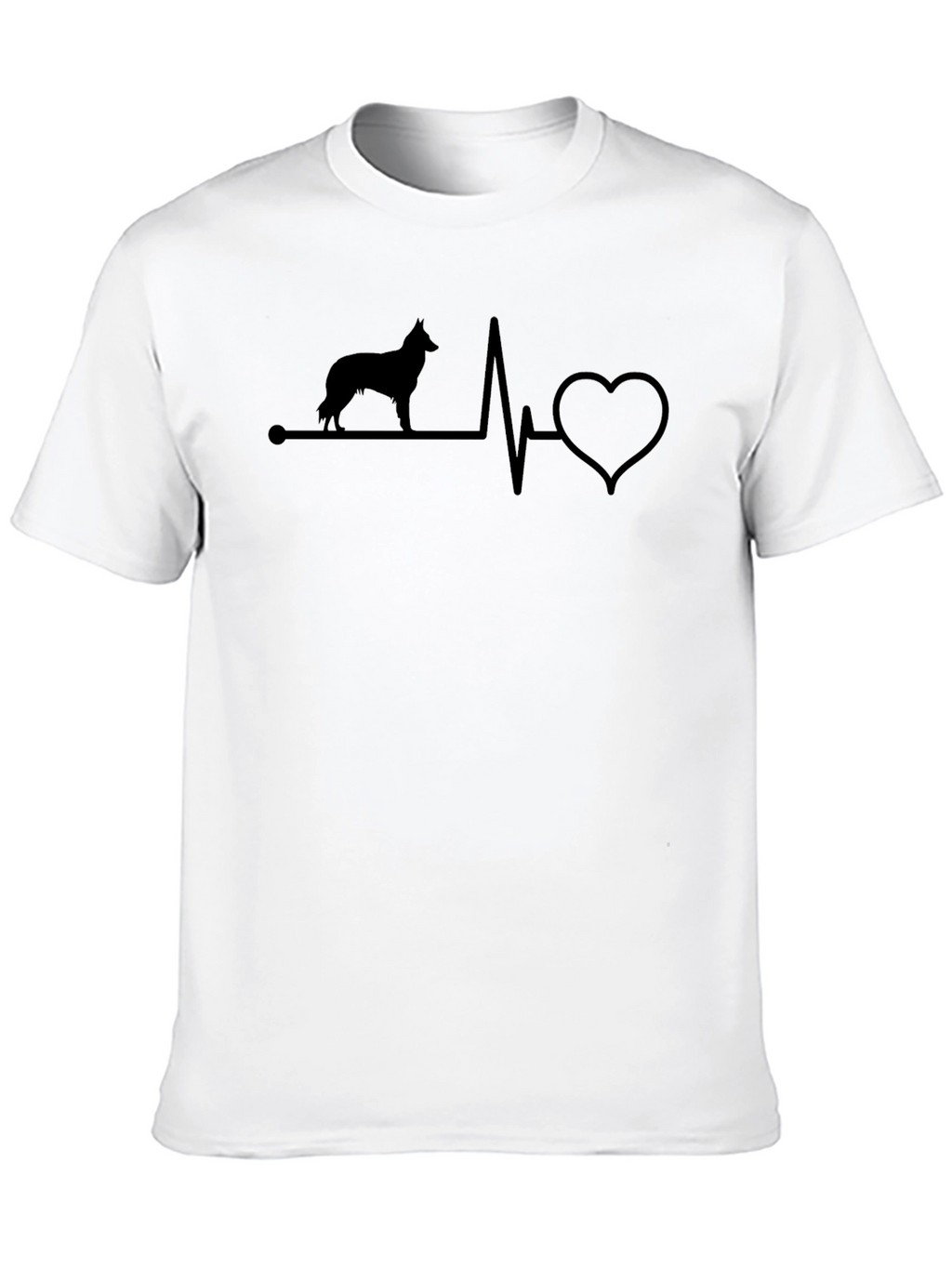 Dog Lover Heartbeat T-Shirt